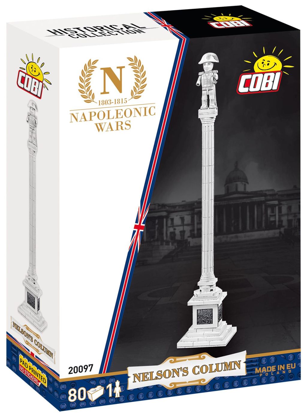 Cobi 20097 Napoleon Nelsonov stĺp, 80 k, 1 f COBI-20097