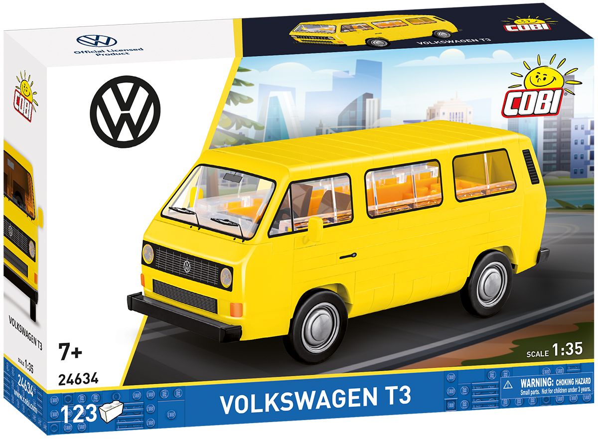 Cobi 24634 Volkswagen T3, 1:35, 123 k COBI-24634