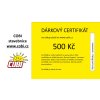 COBI darkovy certifikat 500 vzor