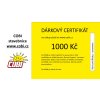 COBI darkovy certifikat 1000 vzor