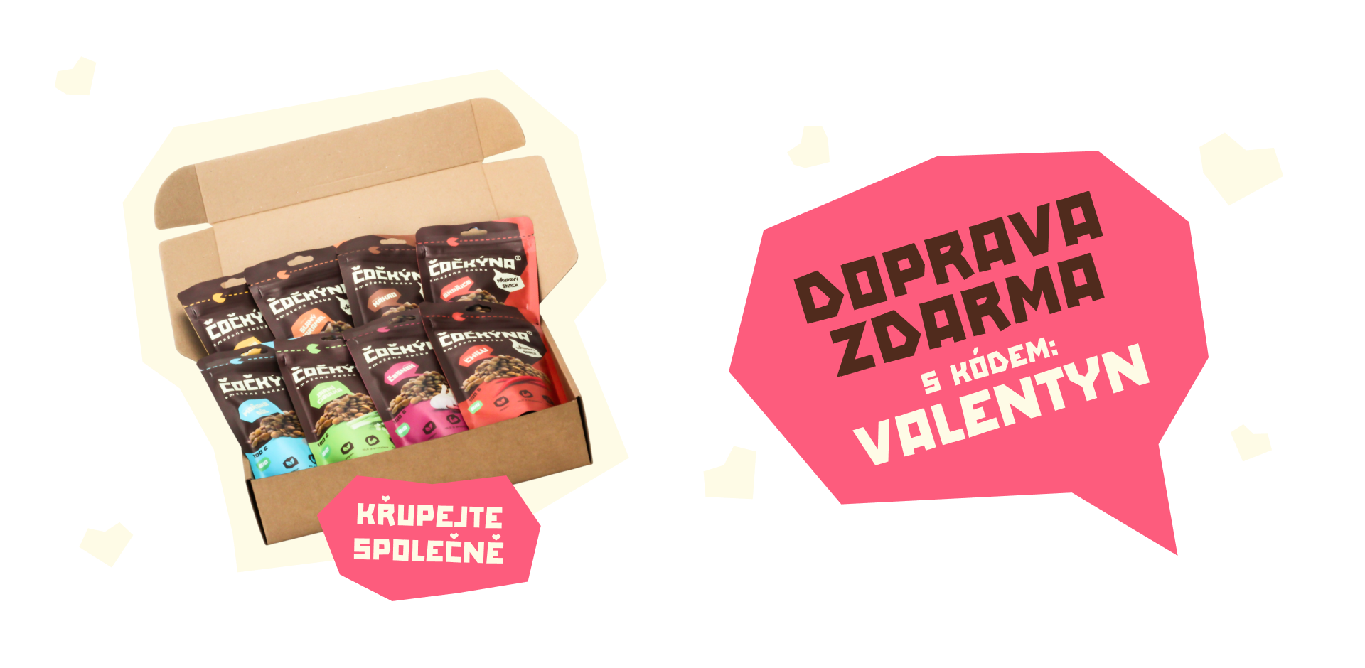 Valentýnská sleva na dárková balení s kódem: VALENTYN