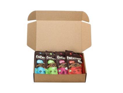 Čočkýna Ochutnávkový box - slaný BIO 400g (4x100g)