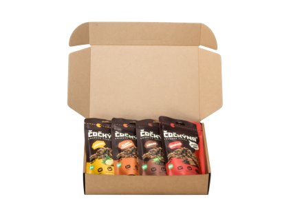 Čočkýna Ochutnávkový box - sladký BIO 400g (4x100g)