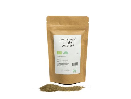 Weißer Pfeffer, gemahlen, Bio (Gewicht 250 g)