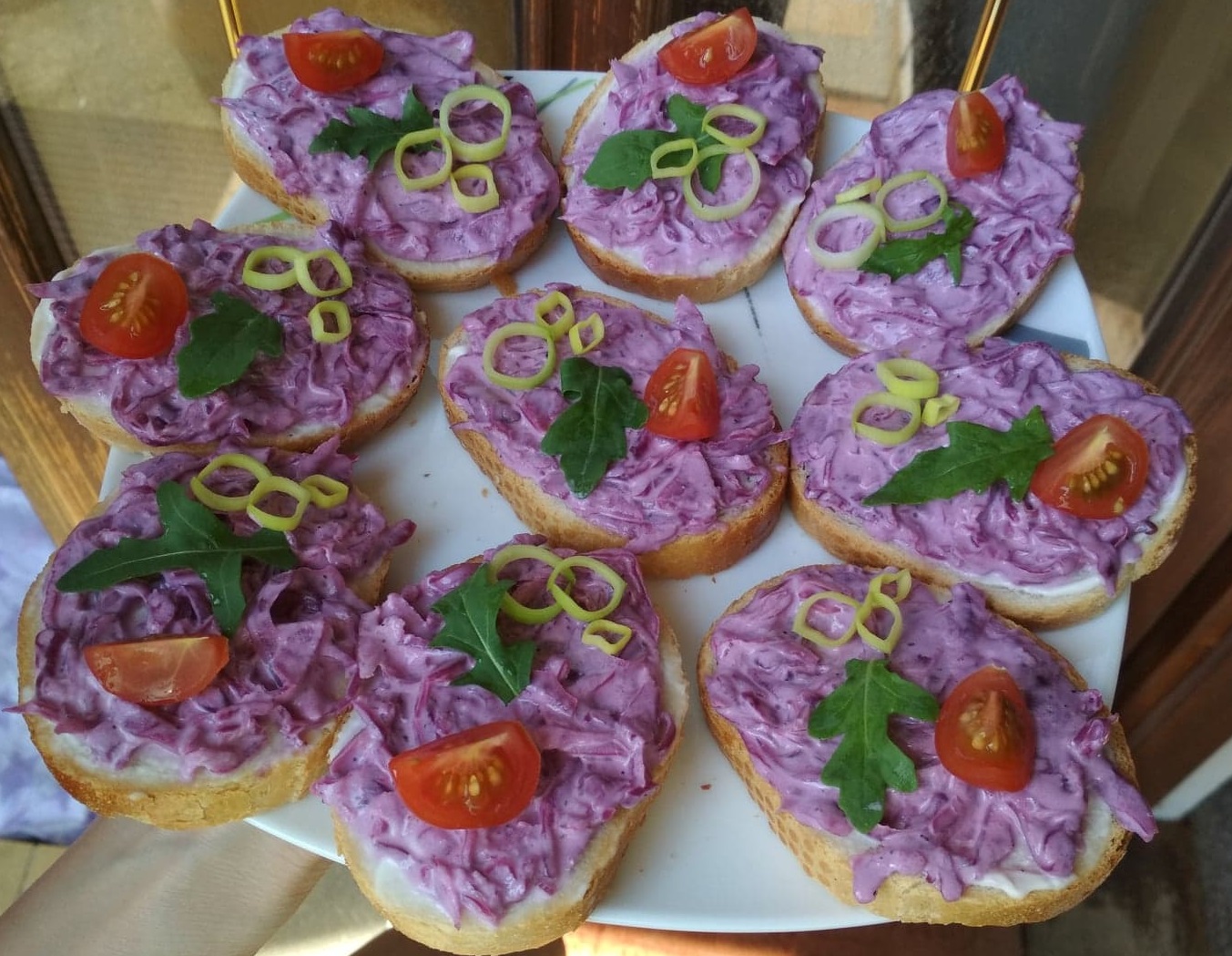 Hanácké chlebíčky s křenem