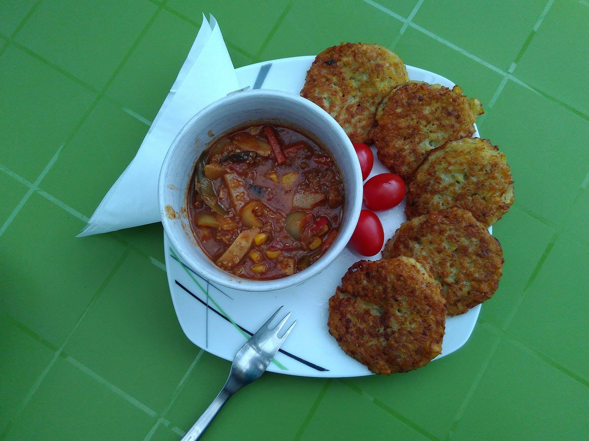 Bramboráčky s pikantní směsí