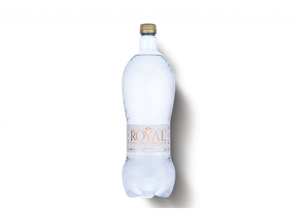 TÄGLICHES IONENWASSER - 1,5 l ionisiertes Mikroclusterwasser mit pH 8,5 - Royal Water 1,5 l  + Při koupi 12 a více kusů 3% Sleva