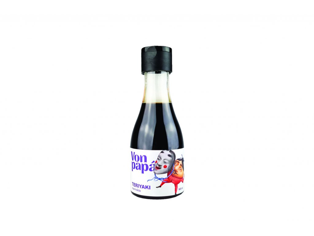 Teriyaki Marinade Von Papá - Ökoprodukt 165ml  + Při koupi 12 a více kusů 3% Sleva