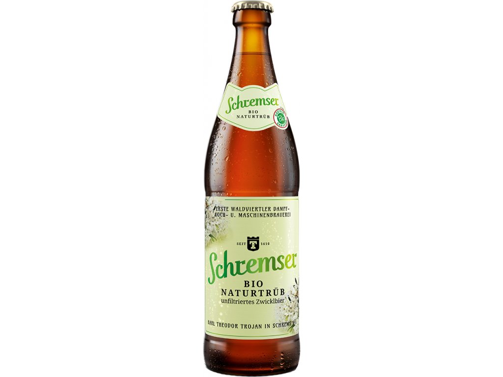 Unfiltered beer 500 ml BIO SCHREMSER