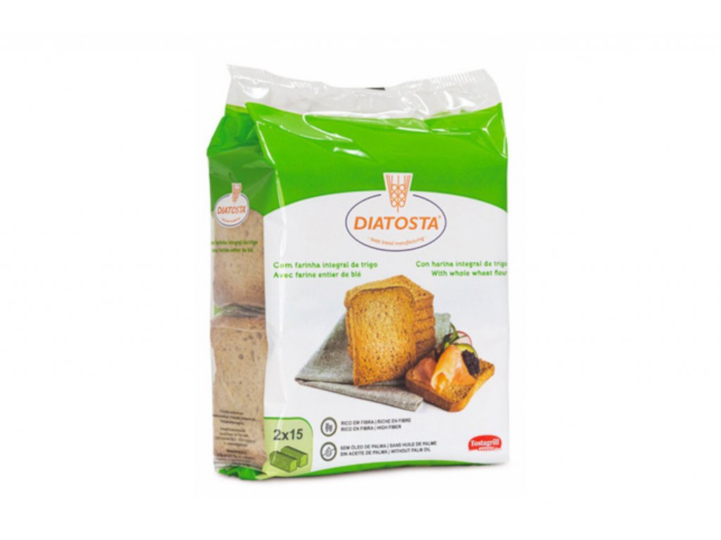 Suchary pełnoziarniste - Tostagrill 225g  + Při koupi 12 a více kusů 3% Sleva