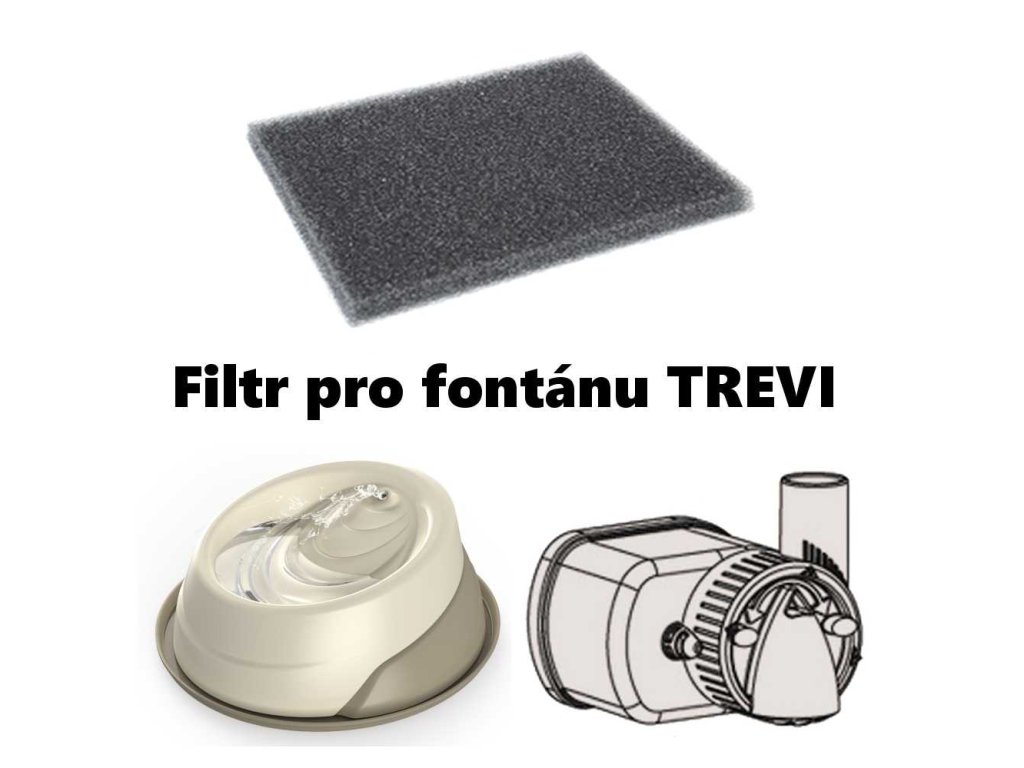 Fountain filter replacement (4 pcs)