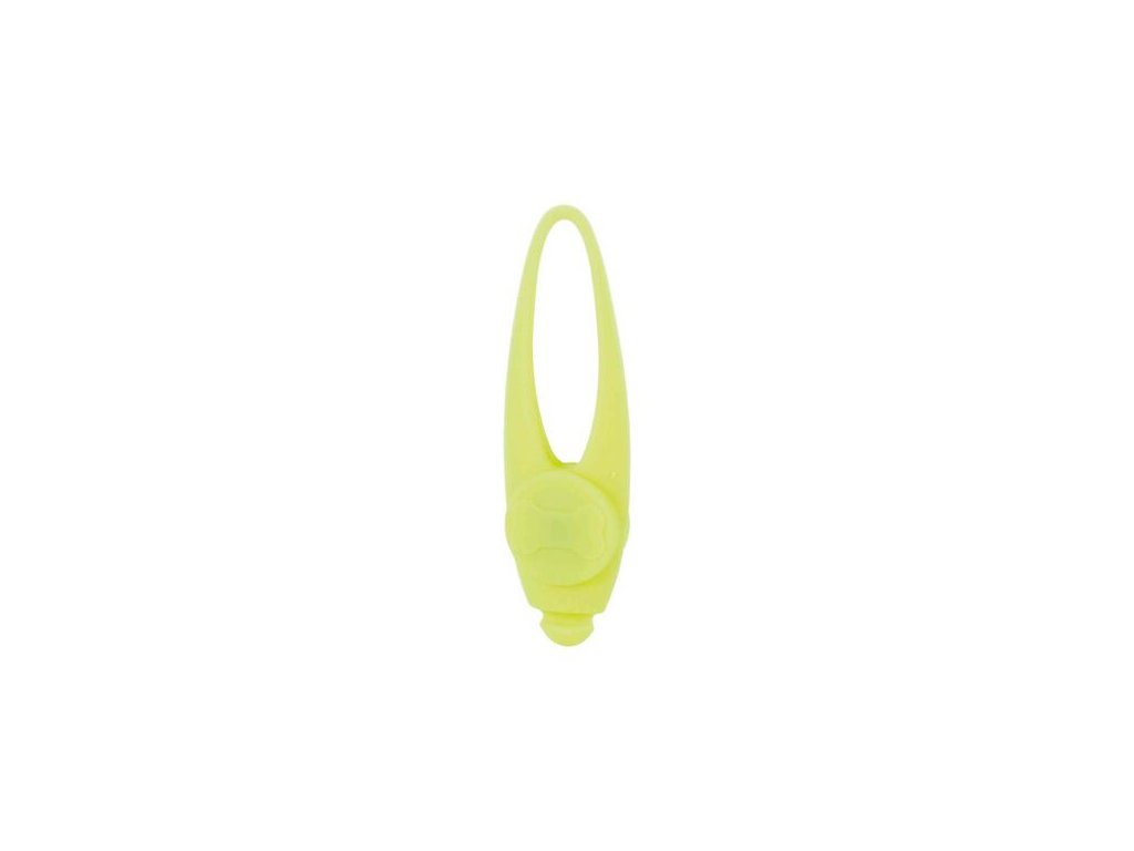 Flashing light for dog collar, silicone, colorful (RP 2.10 CZK)