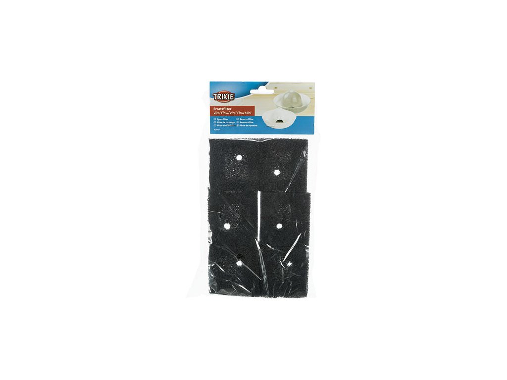Replacement filter for VITAL FLOW fountain 6 pcs.