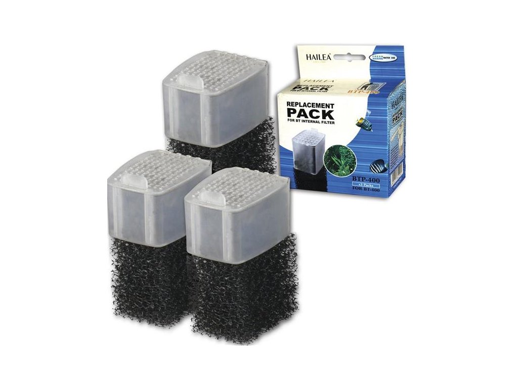 Internal filter - replacement cartridge for HL-BT 400, Hailea 3 pcs.
