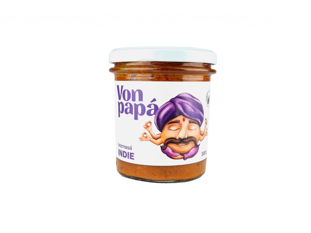 Bezmästá India Von Papá - Vegan -Ekoprodukt 300g