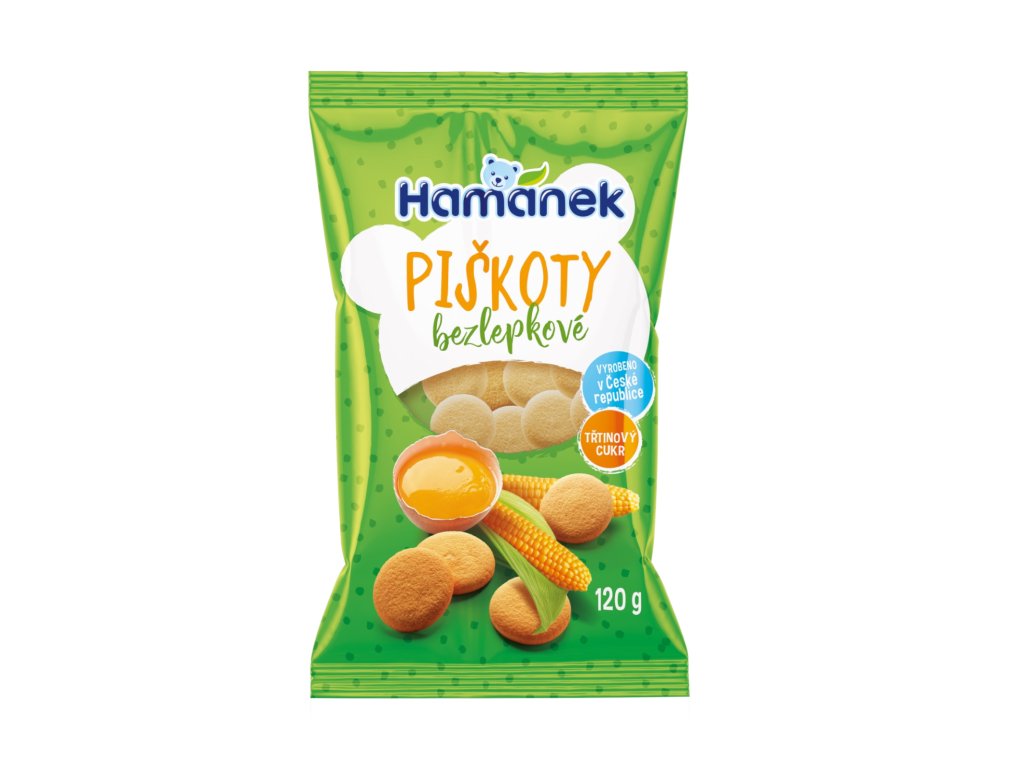 Glutenfreie Biskuitkuchen - Kaffeeprodukte Pardubice 120g