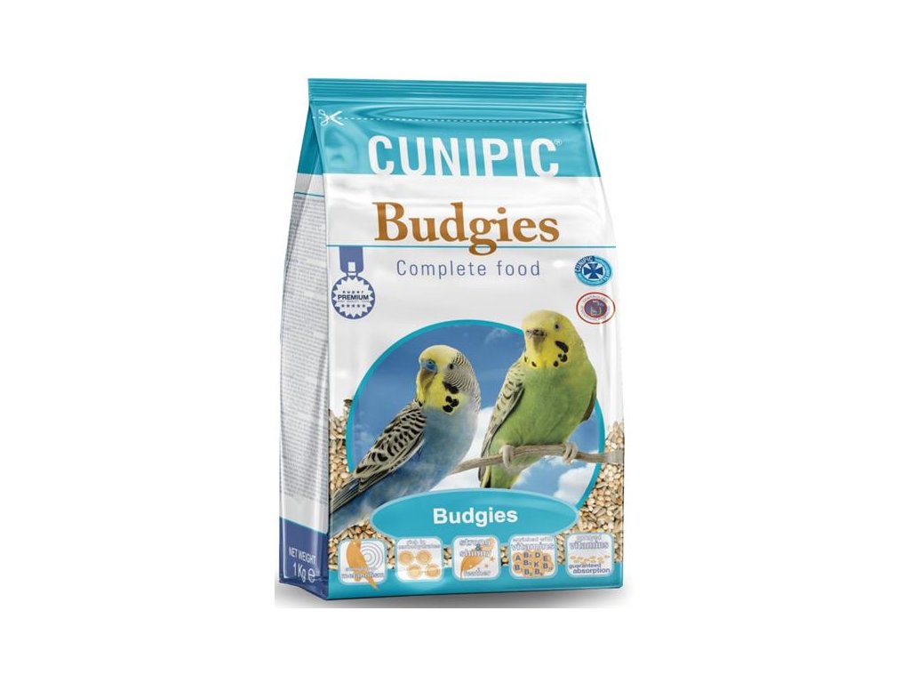 Papużki faliste Cunipic - Papużka falista 1 kg