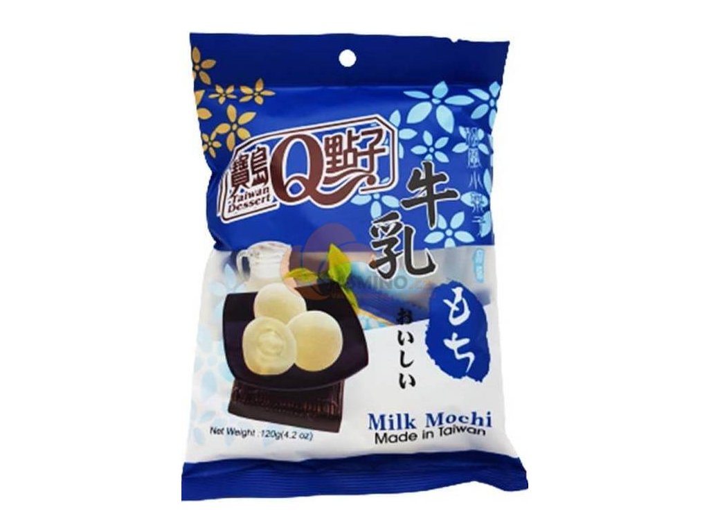 Q Mochi rýžové koláčky - Mléko 120g