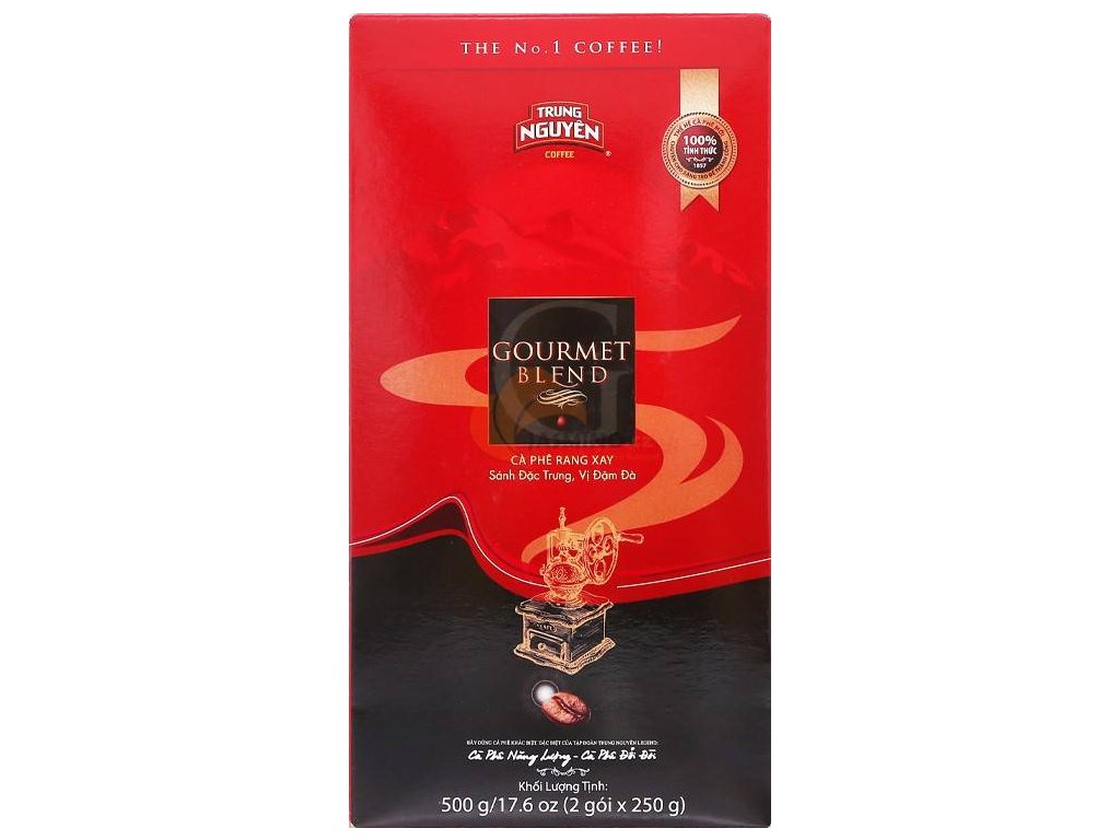 TRUNG NGUYEN Mletá káva filter Gourmet Blend 500g