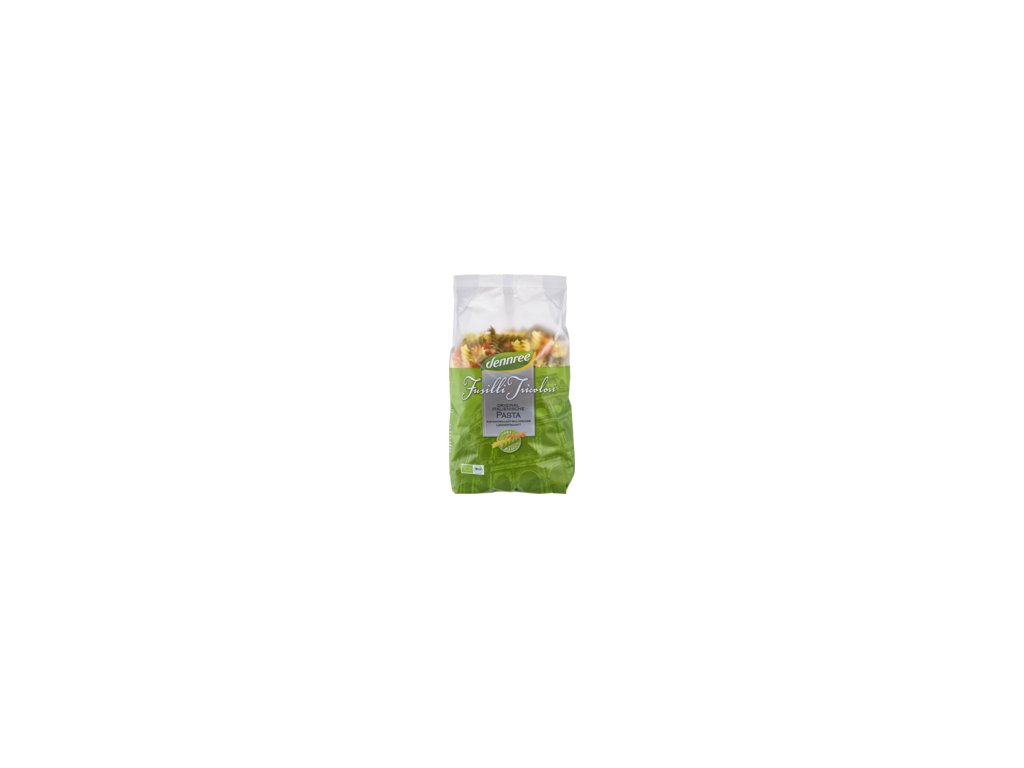 Dennree Fusilli tricolori from durum wheat 500g organic