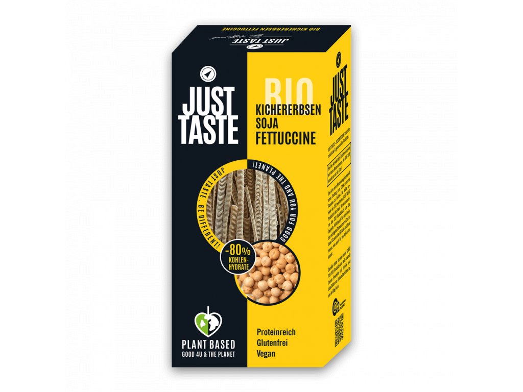 Just Taste Cizrnové Fettucciny 250g bio Cocowoods.cz