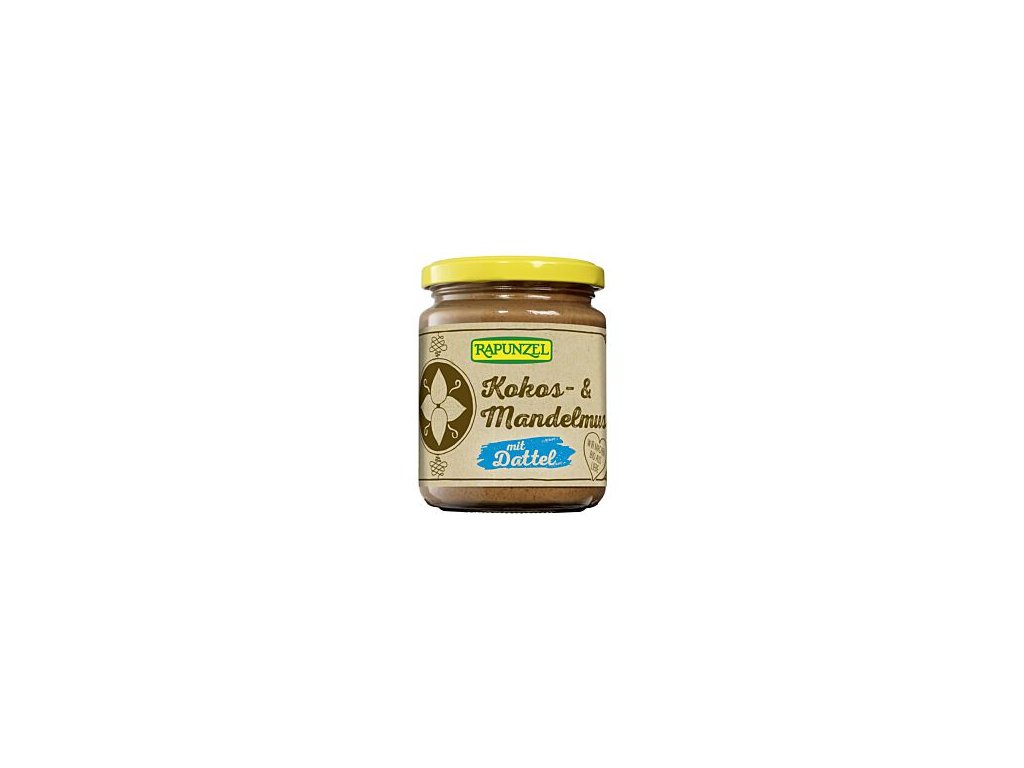 Rapunzel Kokosovo mandlové máslo s datlemi 250g bio - Cocowoods.cz