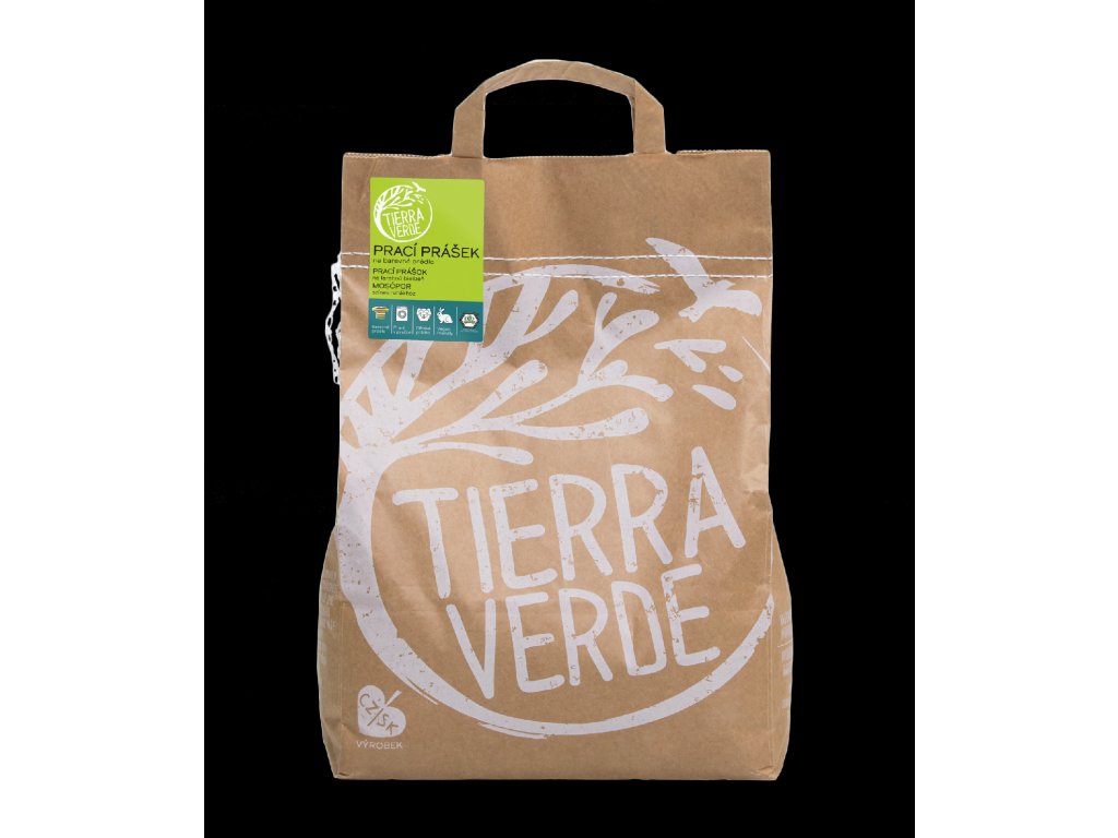 Tierra Verde Washing powder for colored laundry paper bag 5 kg