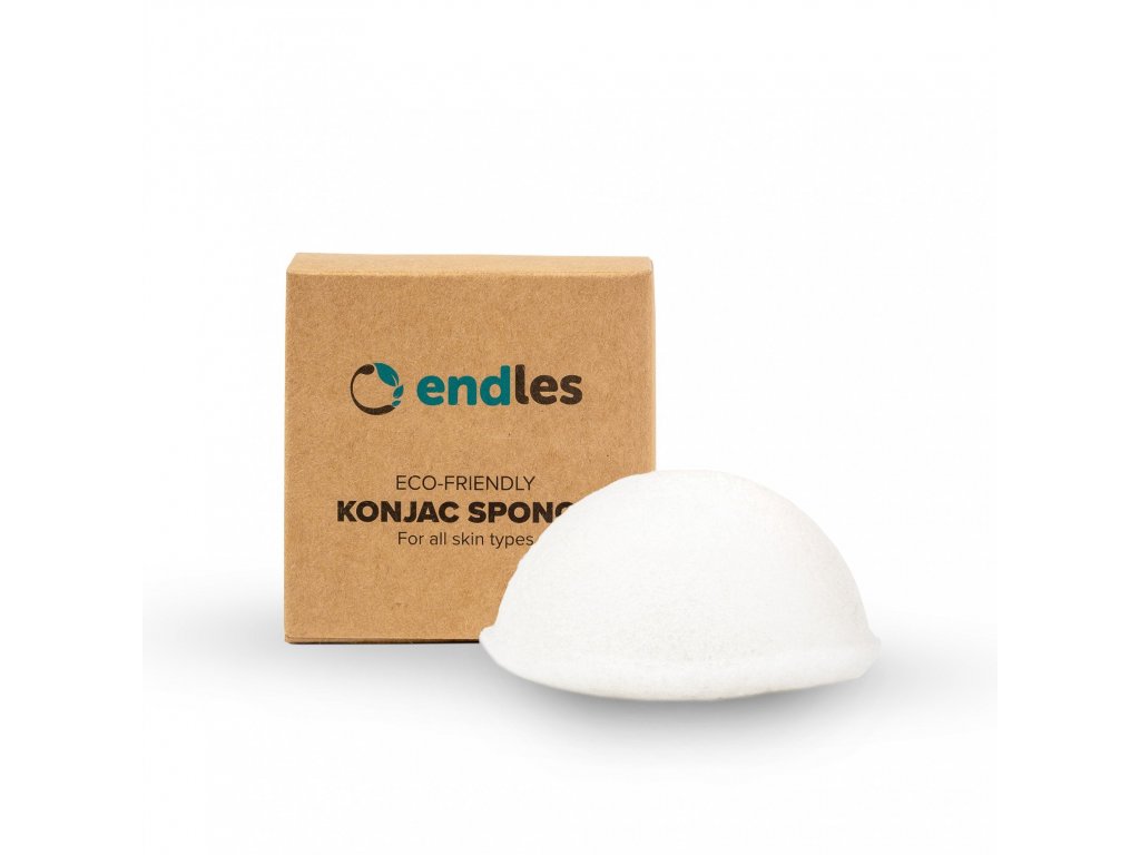 Endles by Econea Konjac Sponge - for all skin types