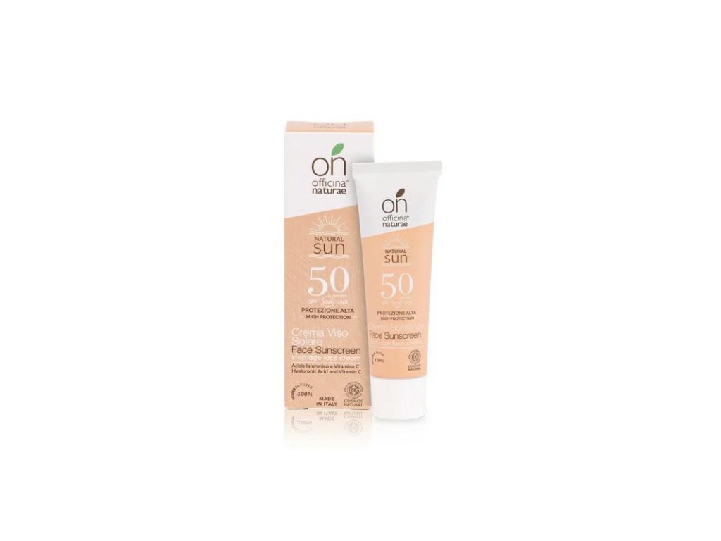 Officina Naturae Sunscreen for Face SPF 50 - Firming (30 ml) - for all skin types