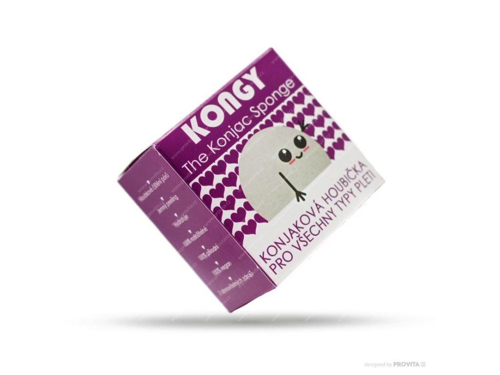 Konjac sponge for all skin types KONGY