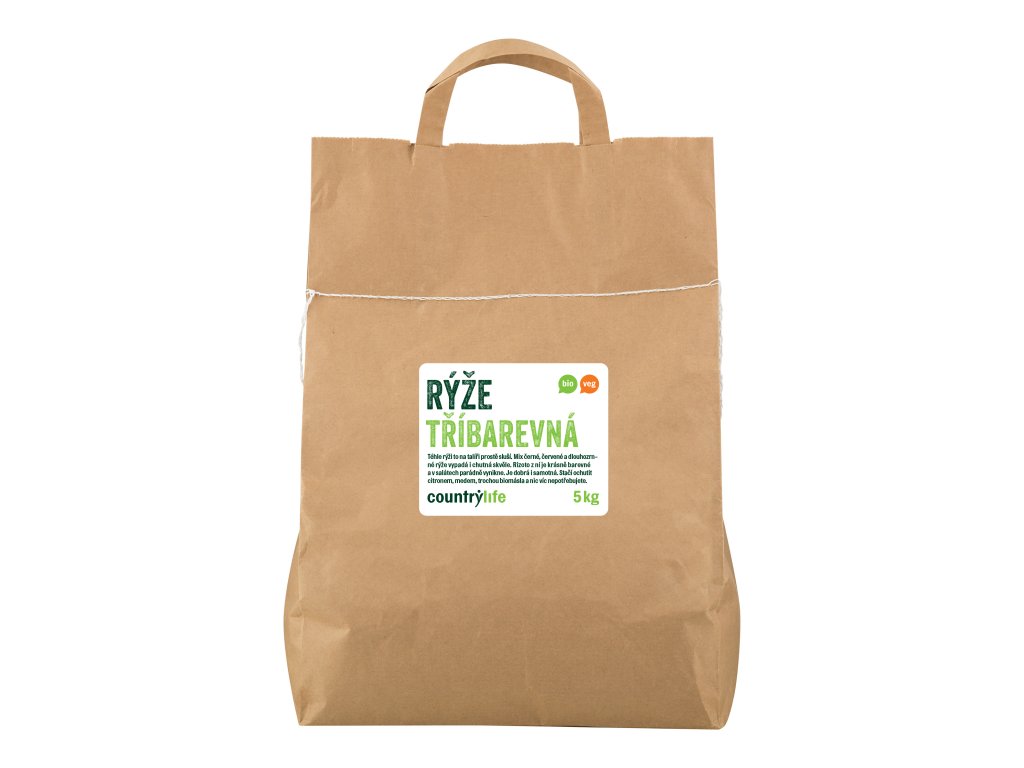 Orez tricolor 5 kg BIO COUNTRY LIFE