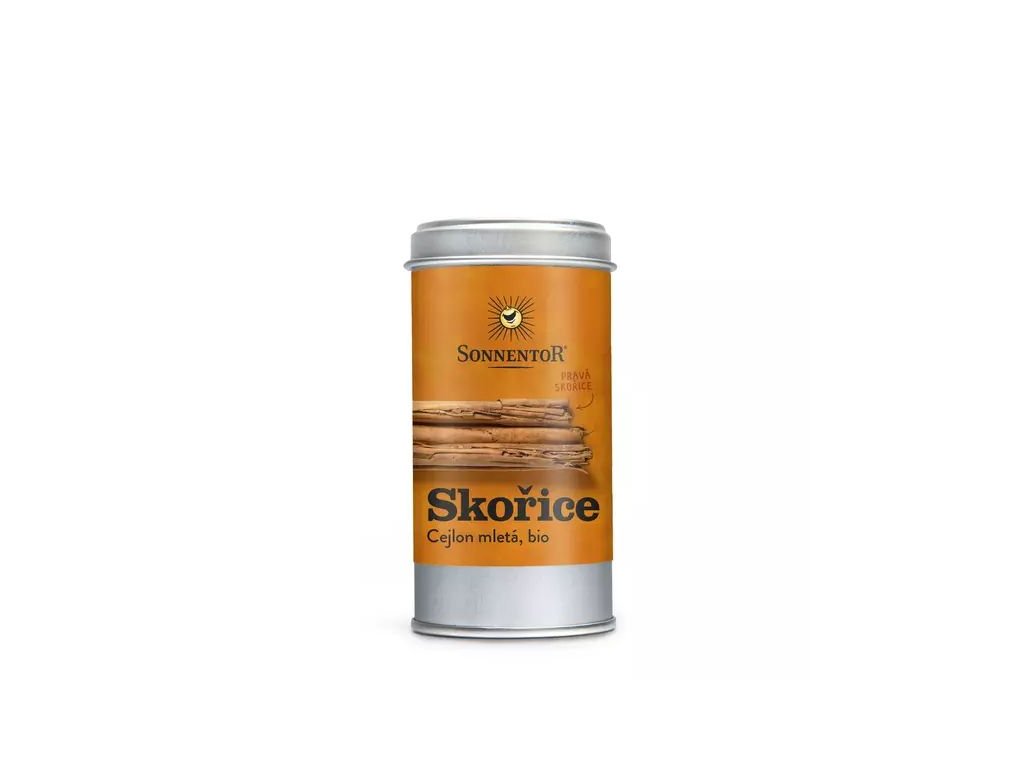 Spices Ground cinnamon - Ceylon type, jar 40g BIO SONNENTOR