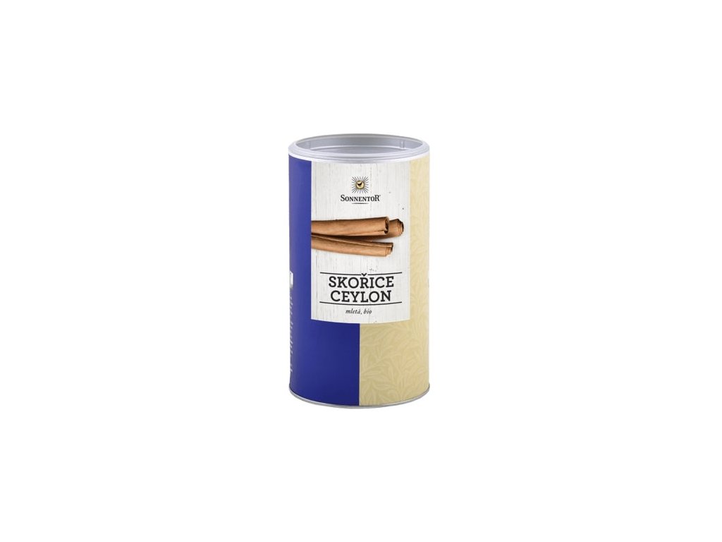 Spices Ground cinnamon - Ceylon type, 450g jar, BIO SONNENTOR