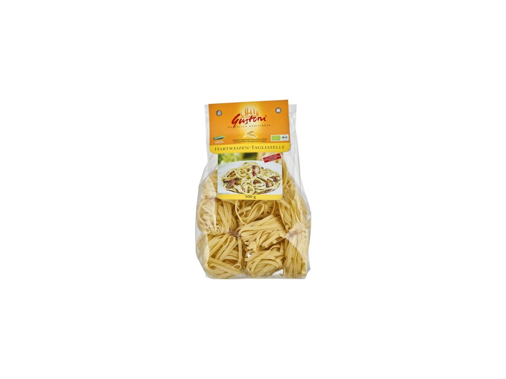 38433 gustoni tagliatelle maxi 500g bio