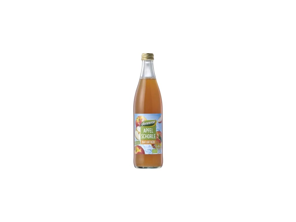 Dennree Apple Spritz unfiltered 0.5 l organic