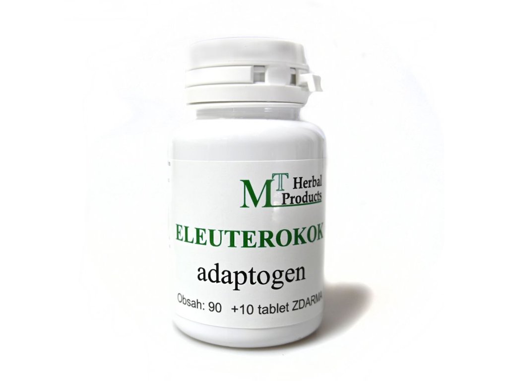 Produkt ziołowy Eleutherococcus 75mg 90tbl  + Při koupi 12 a více kusů 3% Sleva