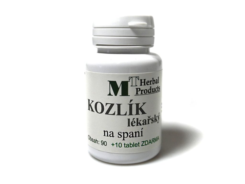 Kräuterprodukt Baldrian 100mg 90+10tbl  + Při koupi 12 a více kusů 3% Sleva