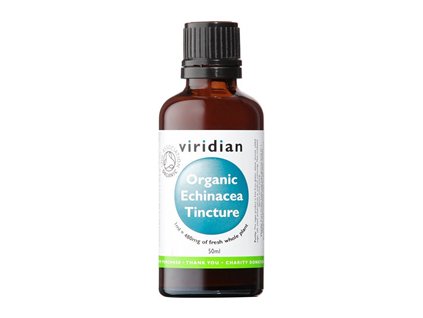 Echinacea Tincture 50ml Organic (Tinktura z Echinacey Bio)  + Sleva 3 % slevový kupón: EXTRA