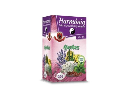 Herbata Harmonia ciała i pozytywnego umysłu - Herbex 20x3g + Při koupi 12 a více kusů 3% Sleva