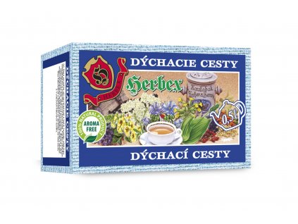 Čaj na dýchací cesty - Herbex 20x3g  + Při koupi 12 a více kusů 3% Sleva