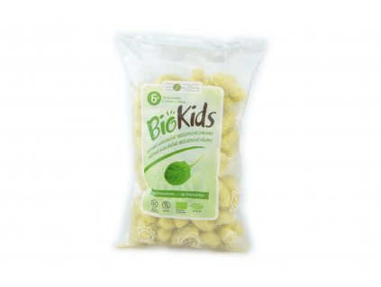 Dětské bezlepkové křupky se špenátem BIO - BioKids 55g  + Při koupi 12 a více kusů 3% Sleva