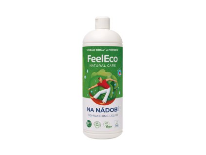Prostředek na mytí nádobí - ovoce - Feel Eco 1000ml + Při koupi 12 a více kusů 3% Sleva
