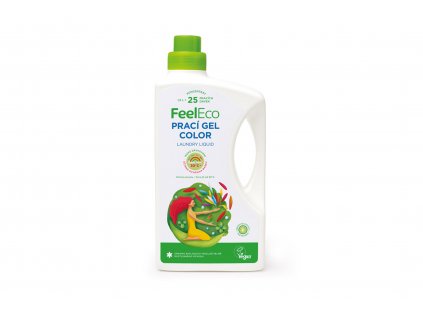 Prací gel color - vegan - Feel Eco 1500ml  + Při koupi 12 a více kusů 3% Sleva