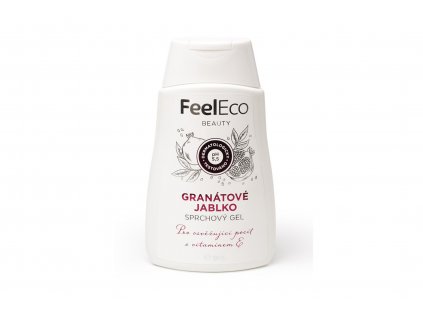 Sprchový gel - granátové jablko - vegan - Feel Eco 300ml  + Při koupi 12 a více kusů 3% Sleva