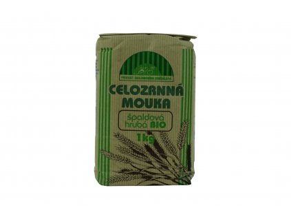 Mouka celozrnná špaldová hrubá BIO - Natural 1000g  + Při koupi 12 a více kusů 3% Sleva