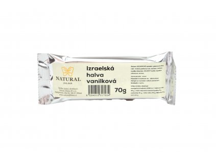 Chalva Izrael vanilka - Natural 70g  + Při koupi 12 a více kusů 3% Sleva