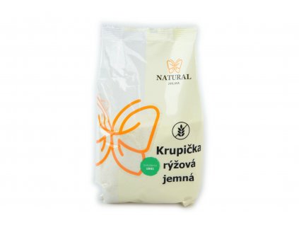 Rýžová krupička jemná - Natural 500g  + Při koupi 12 a více kusů 3% Sleva