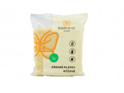 Křehké plátky rýžové - Natural 75g  + Při koupi 12 a více kusů 3% Sleva