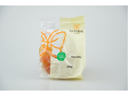 Meruňky sušené - Natural 100g  + Při koupi 12 a více kusů 3% Sleva