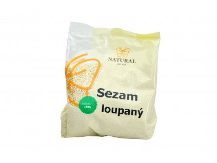 Sezam loupaný - Natural 200g  + Při koupi 12 a více kusů 3% Sleva